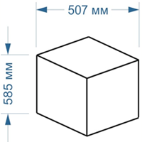 Кубы 2 гидроабразивный рез (элемент 585*507мм)