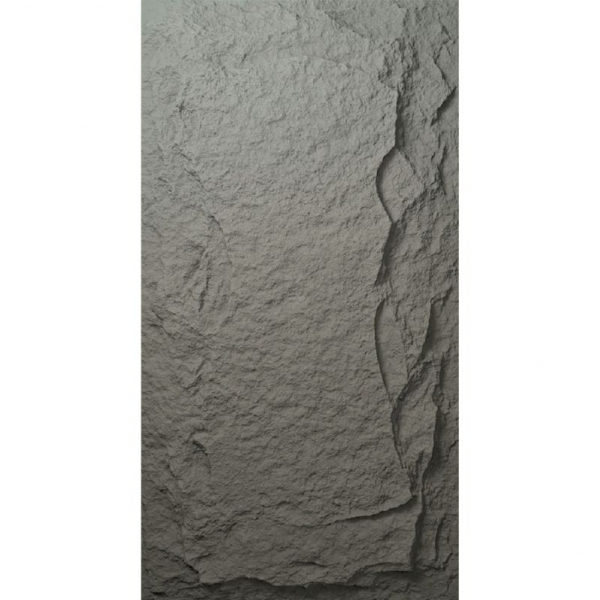 Панель декоративная полиуретановая Серия Грибной камень HL6004 Volcanic Grey 1200*600