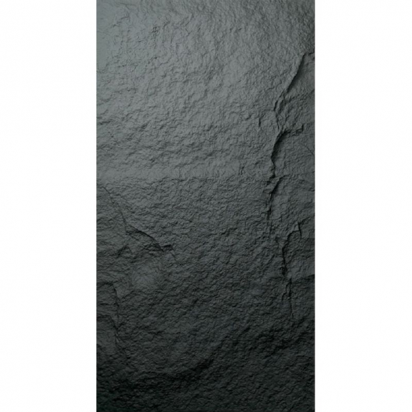 Панель декоративная полиуретановая Серия Тонкий камень HL-0306 Pure Black 1200*600